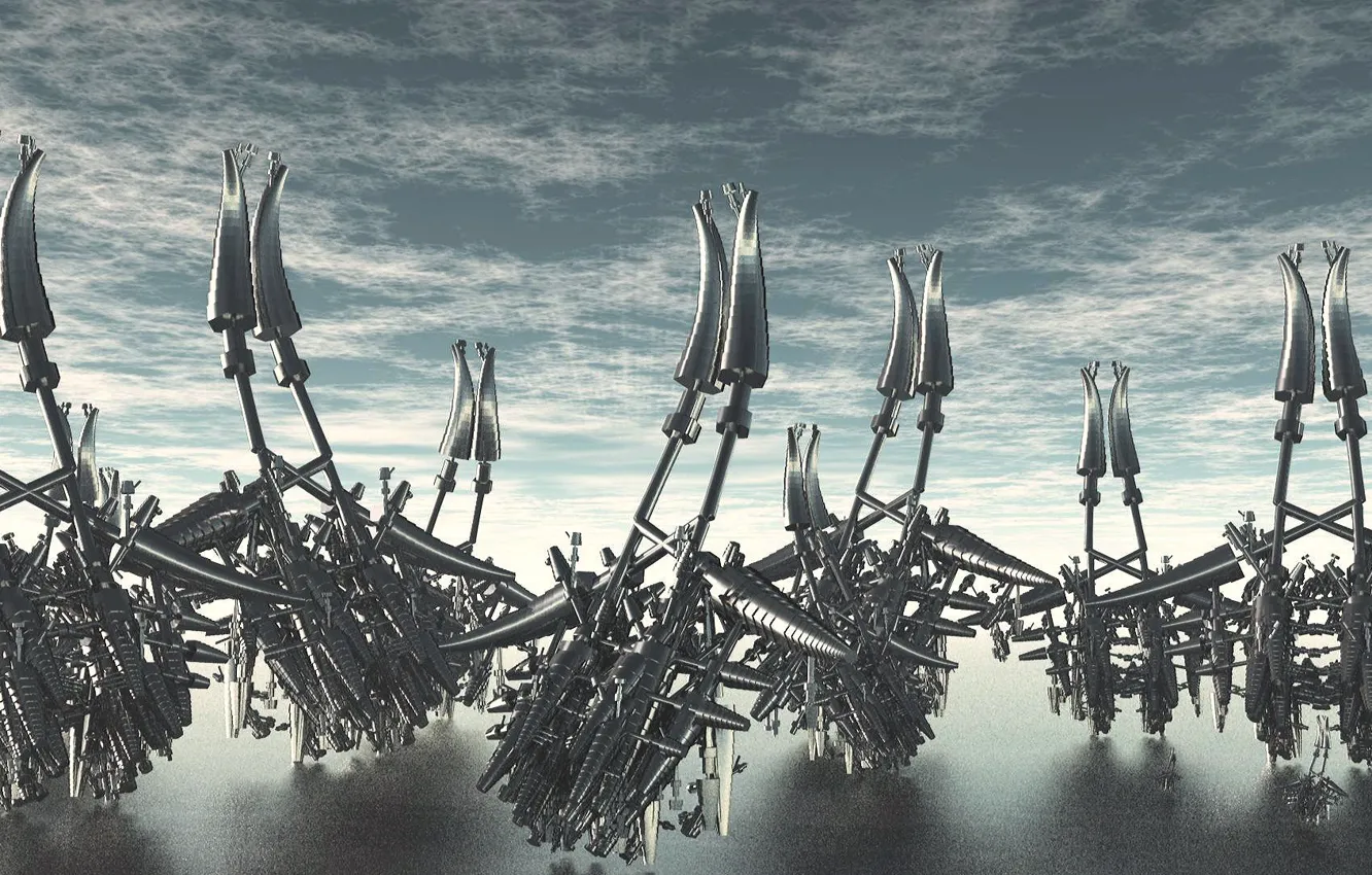 Photo wallpaper abstraction, background, color, form, Fractal