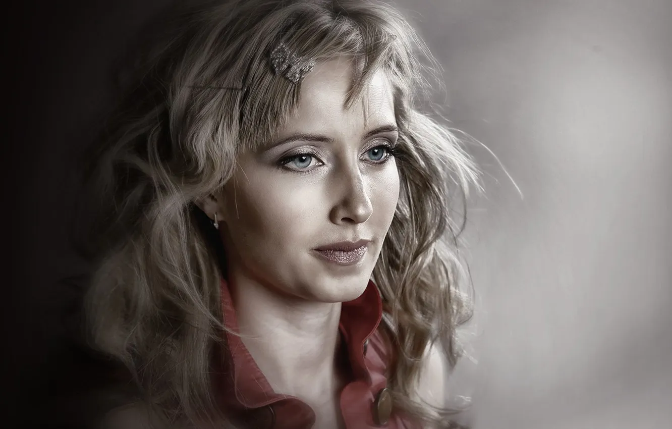 Photo wallpaper portrait, Kate, Po Leen