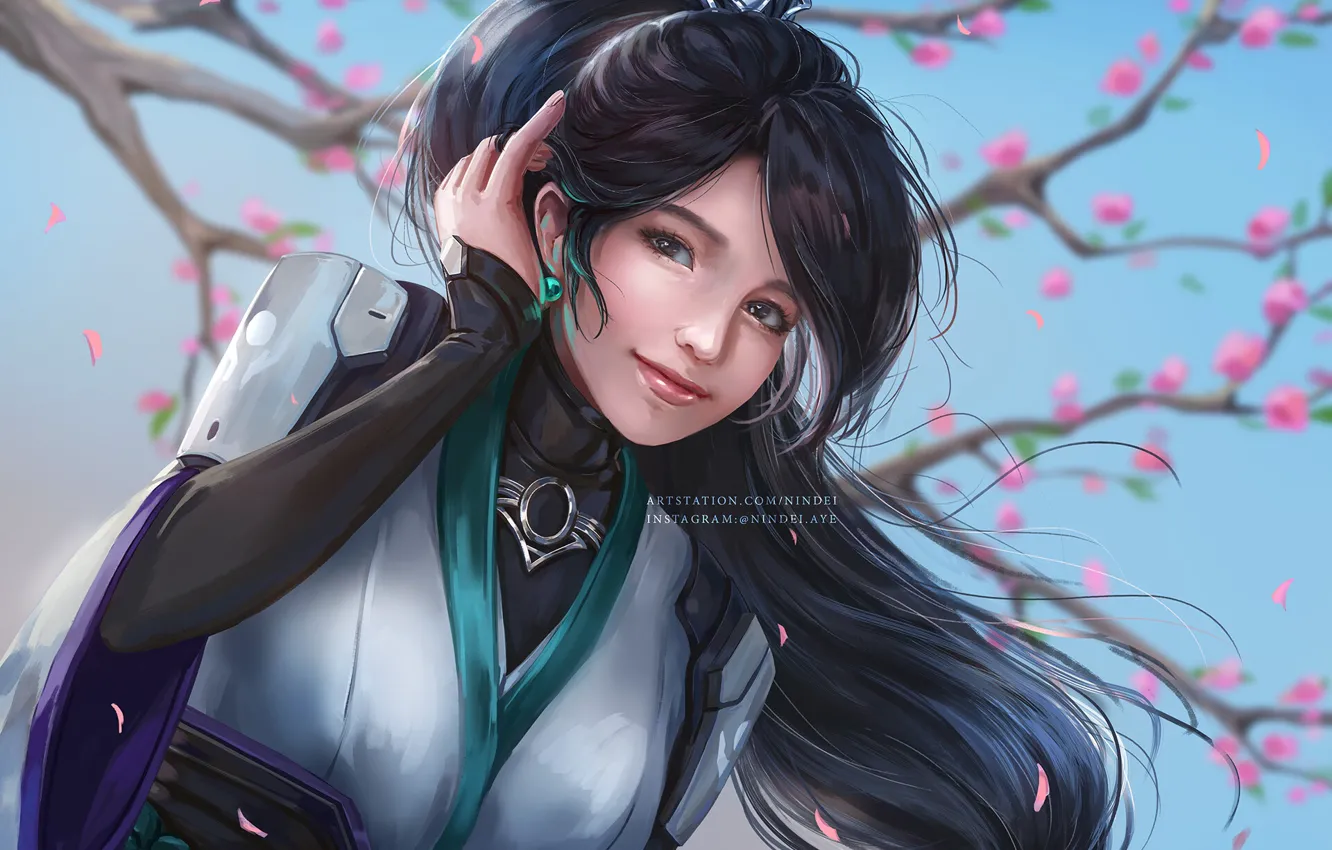 Photo wallpaper Sage, Valorant, by Patrycja Kotlik