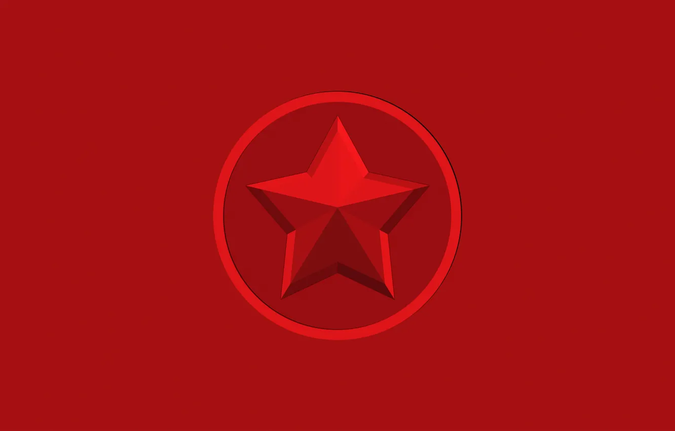 Photo wallpaper red, USSR, USSR, star, The Soviet Union, Dislav
