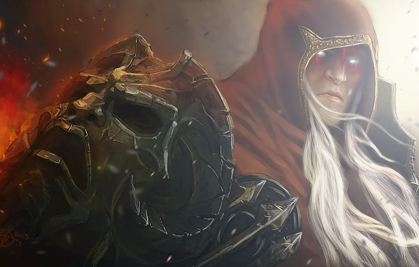 Photo wallpaper war, war, darksiders, horseman of the Apocalypse