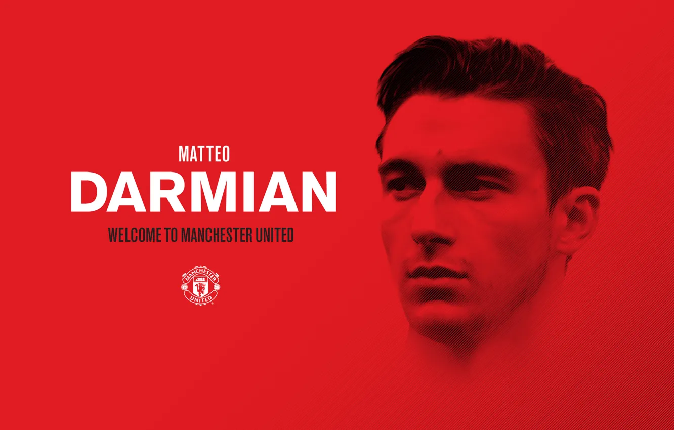 Photo wallpaper football, Manchester United, matteo darmian