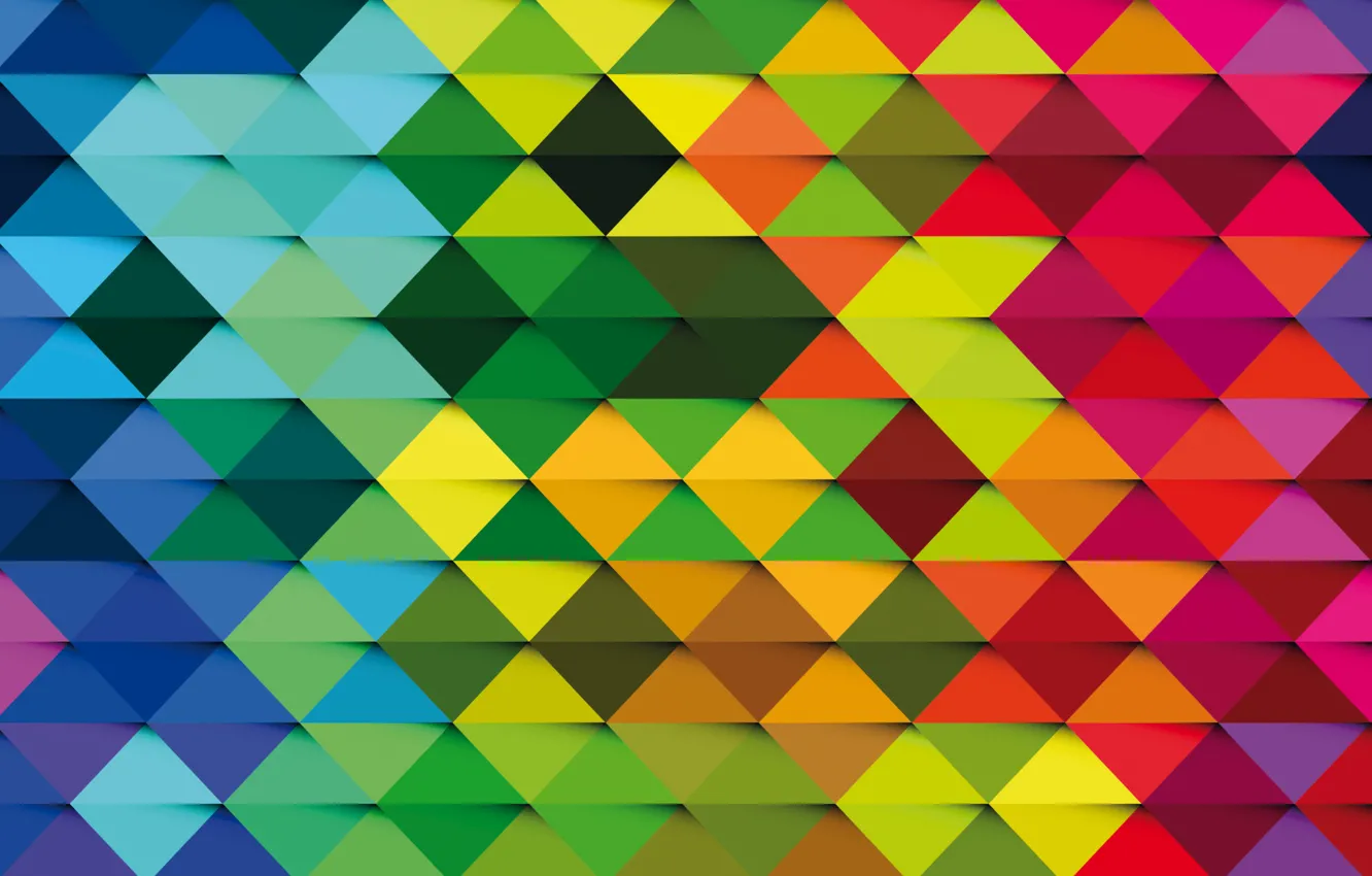 Photo wallpaper vector, colors, colorful, abstract, background, creative, trigon