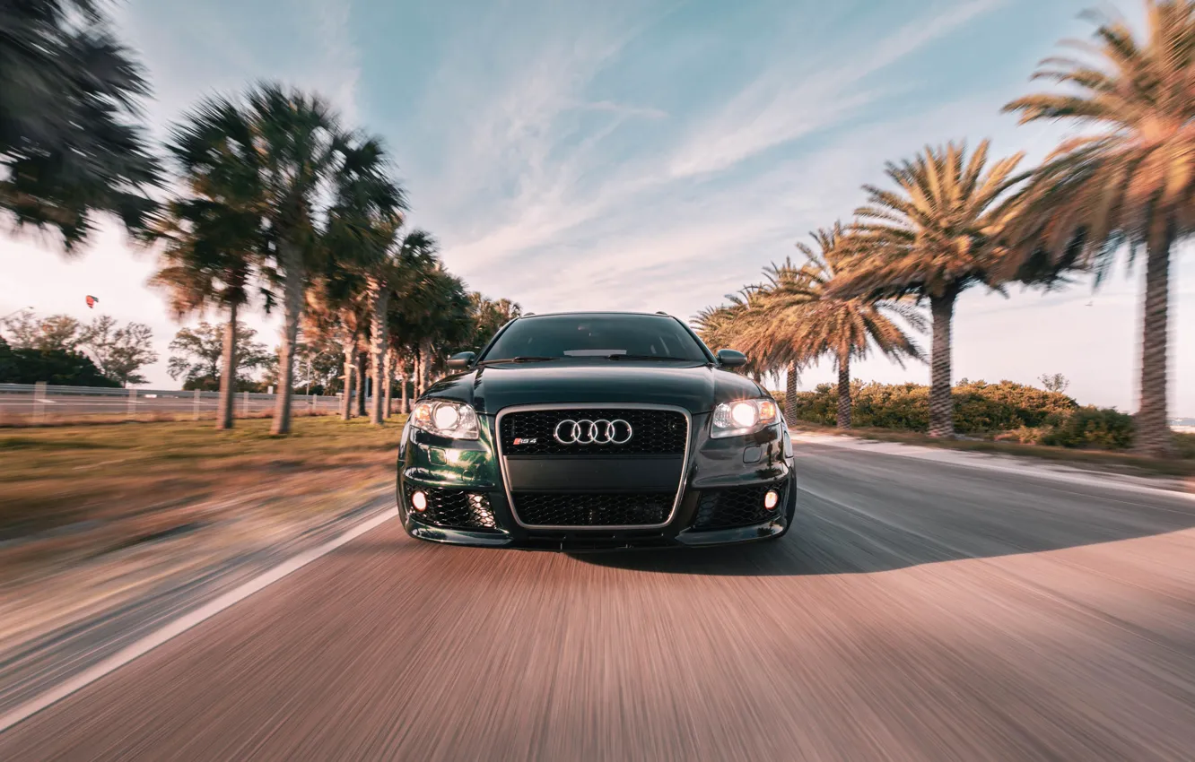 Photo wallpaper Audi, RS4, audi rs4