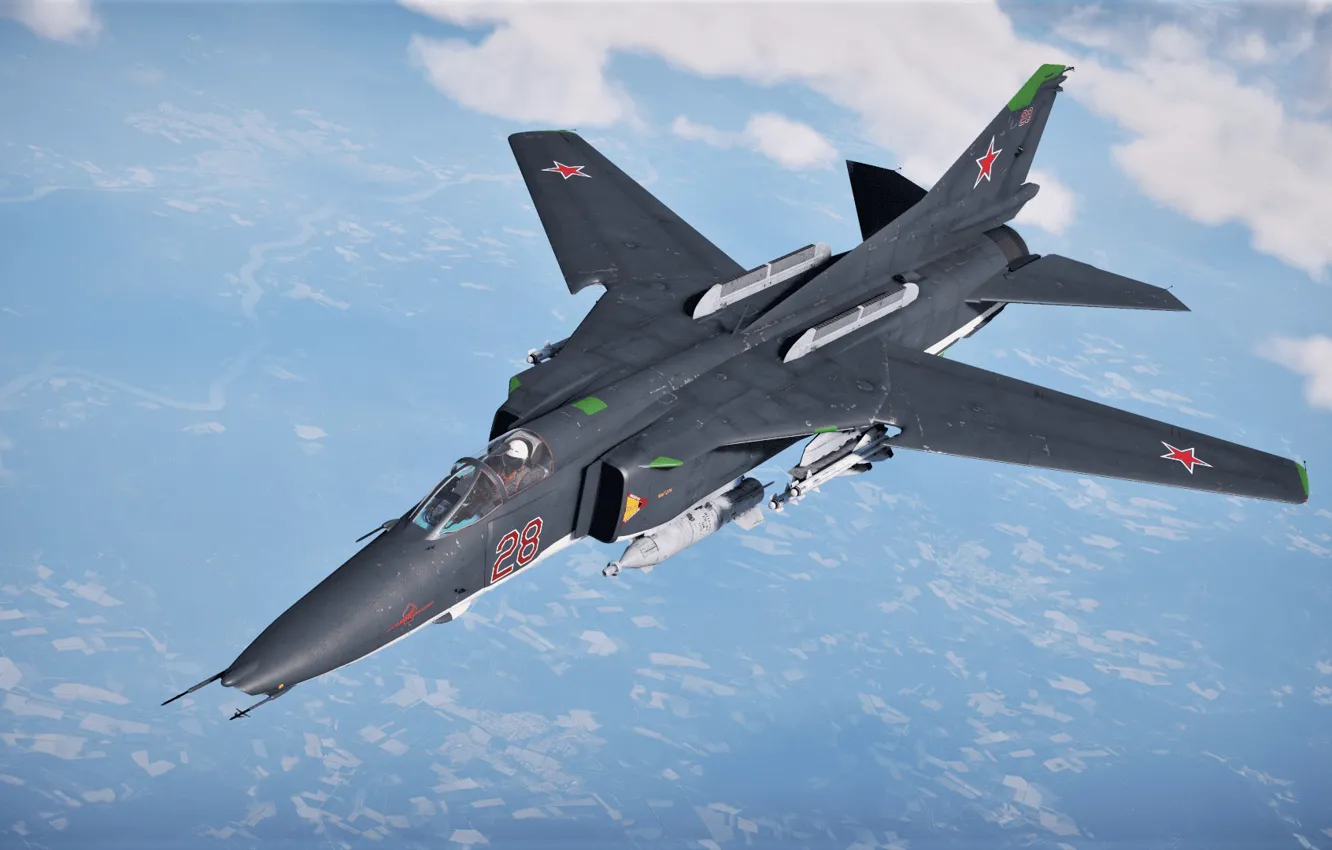 Photo wallpaper USSR, fighter-bomber, OKB MiG, The MiG-27K, The Kaira sighting complex