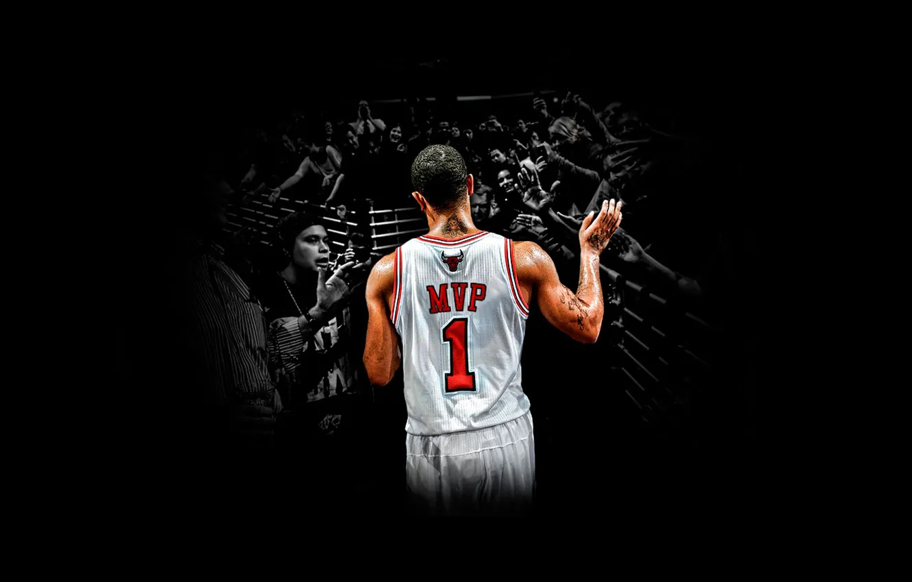 Photo wallpaper Chicago, basketball, 2011, NBA, Bulls, MVP, most valuable player, next generation