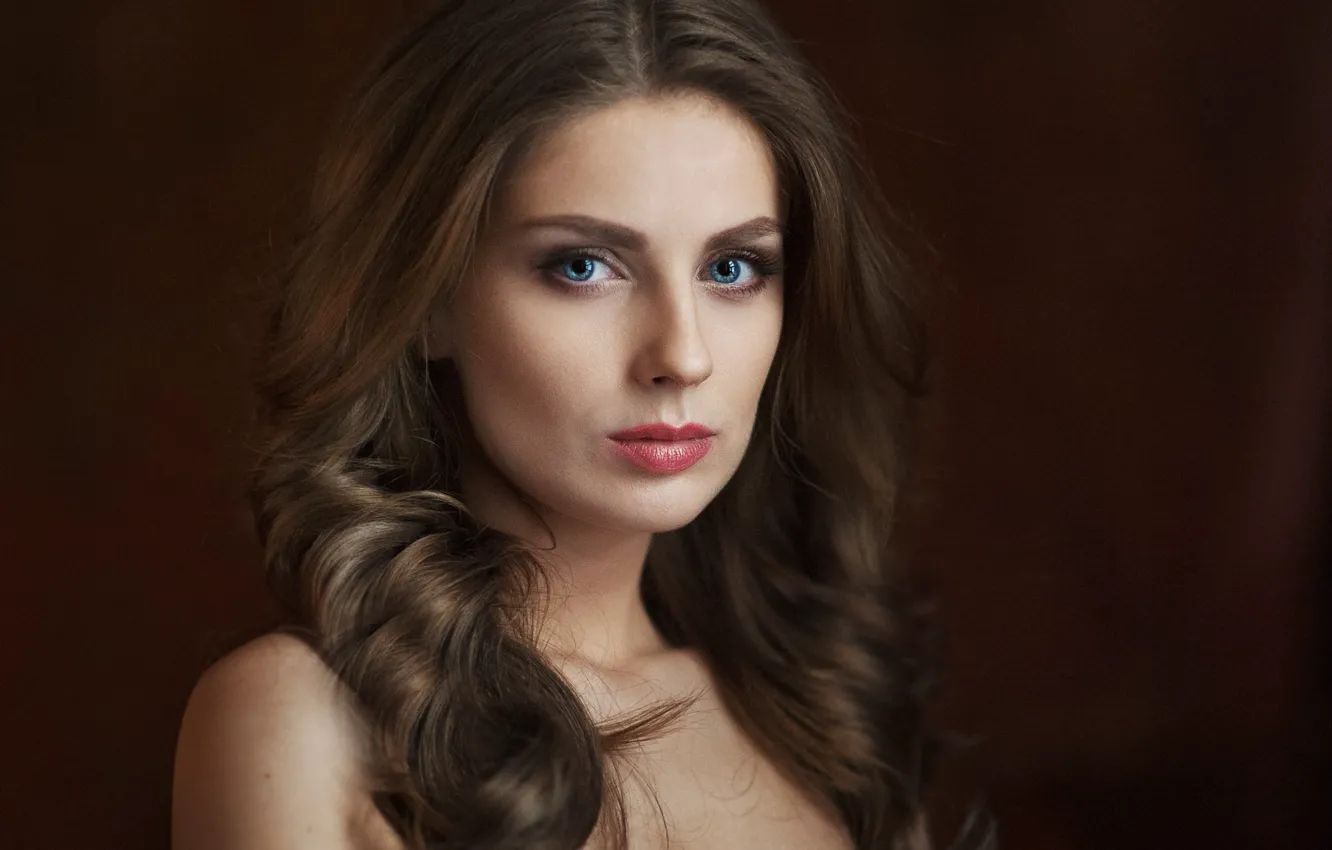 Photo wallpaper look, girl, background, model, portrait, light, beautiful, the beauty