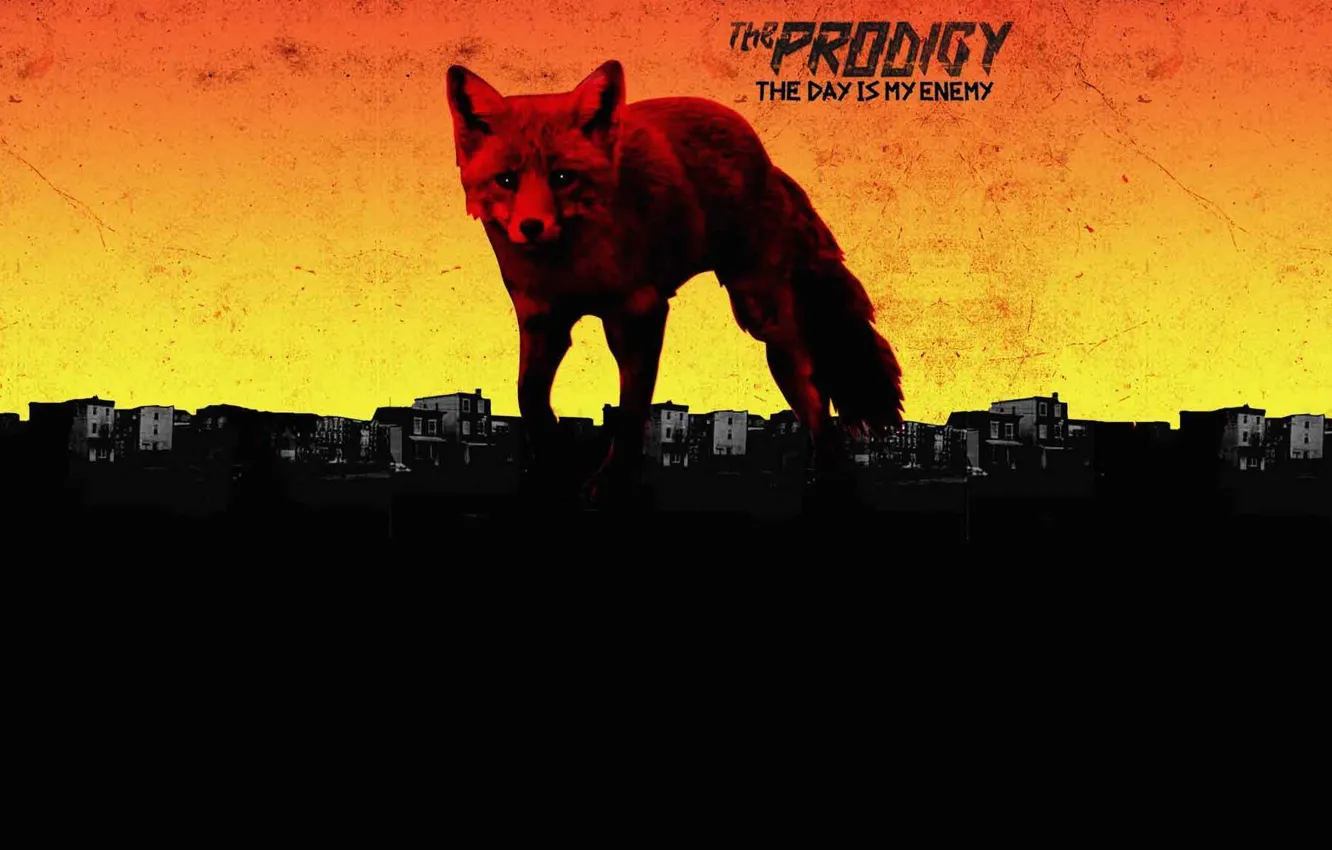 Photo wallpaper Fox, Music, Album, The Prodigy, The Day Is My Enemy