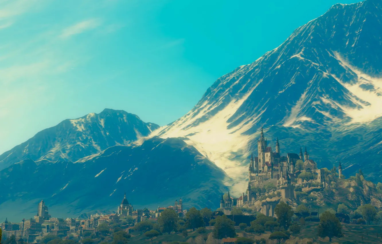 Photo wallpaper The Witcher 3 Wild Hunt, Blood and Wine, Tussent