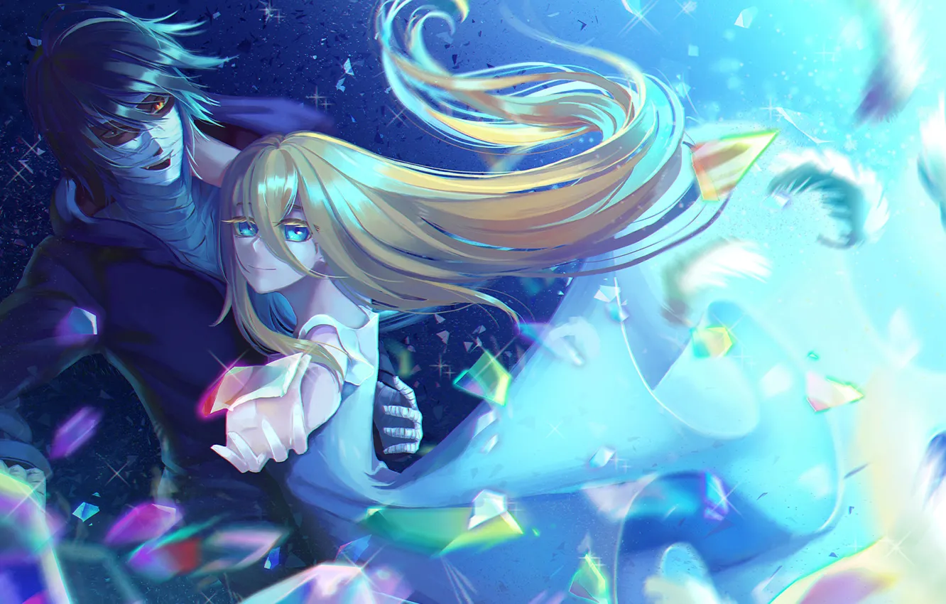 Photo wallpaper Satsuriku no Tenshi, Isaac Foster, Rachel Gardner