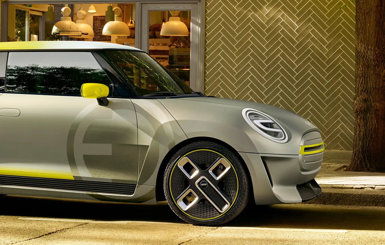 Photo wallpaper Concept, Mini, side view, electric, 2017
