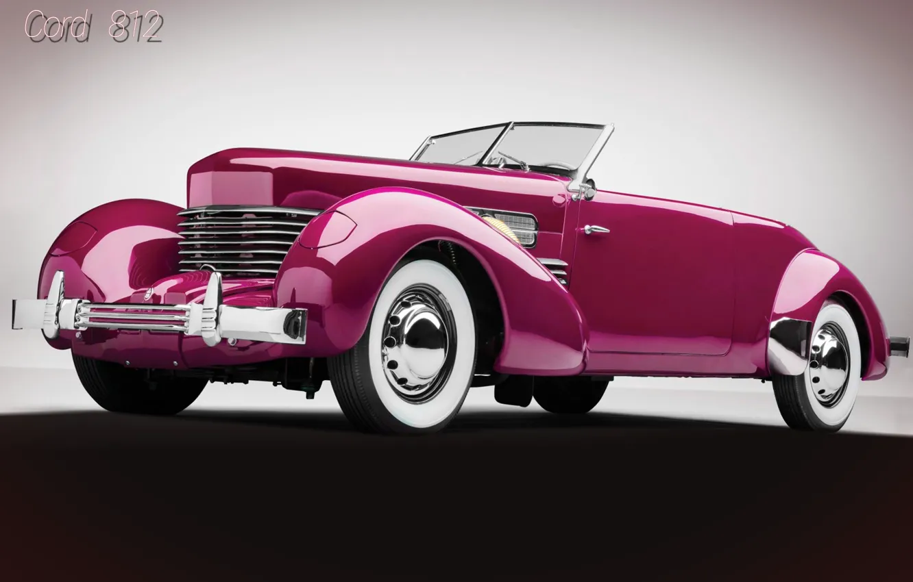 Photo wallpaper retro, color, Cord