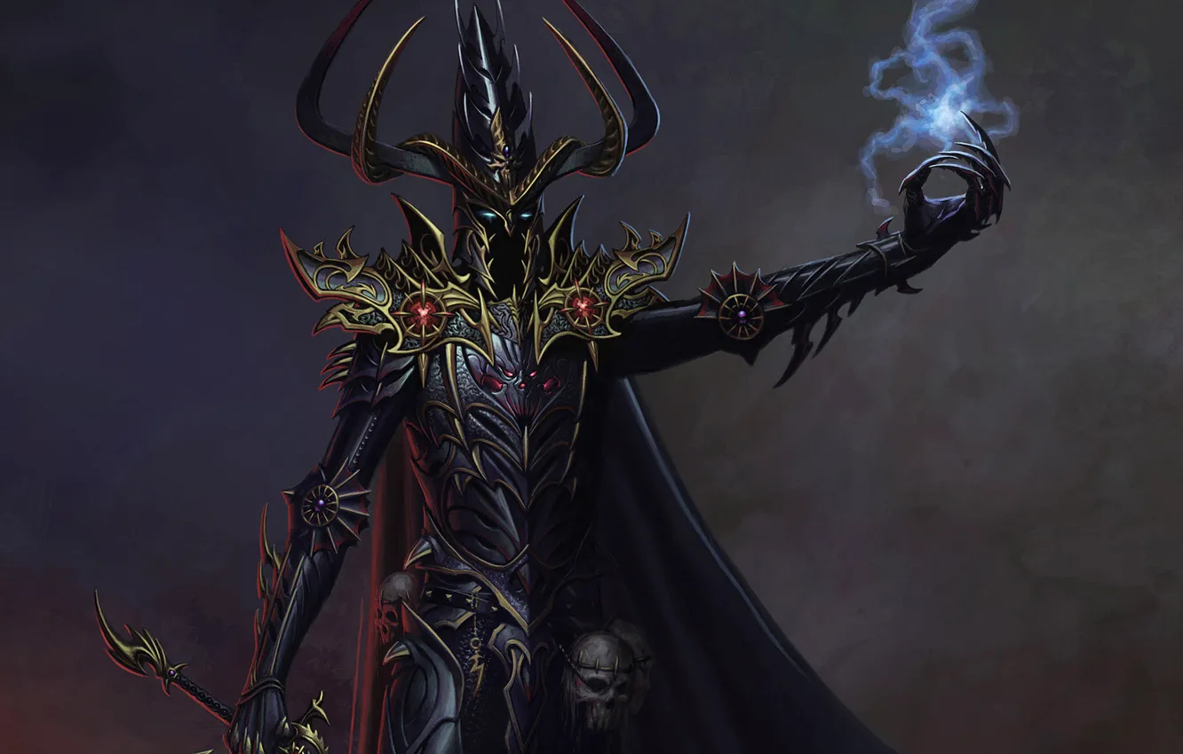 Photo wallpaper warrior, fantasy, the sorcerer