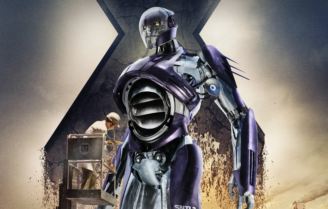 Photo wallpaper robot, X-Men:Days of Future Past, X-men:Days of future past