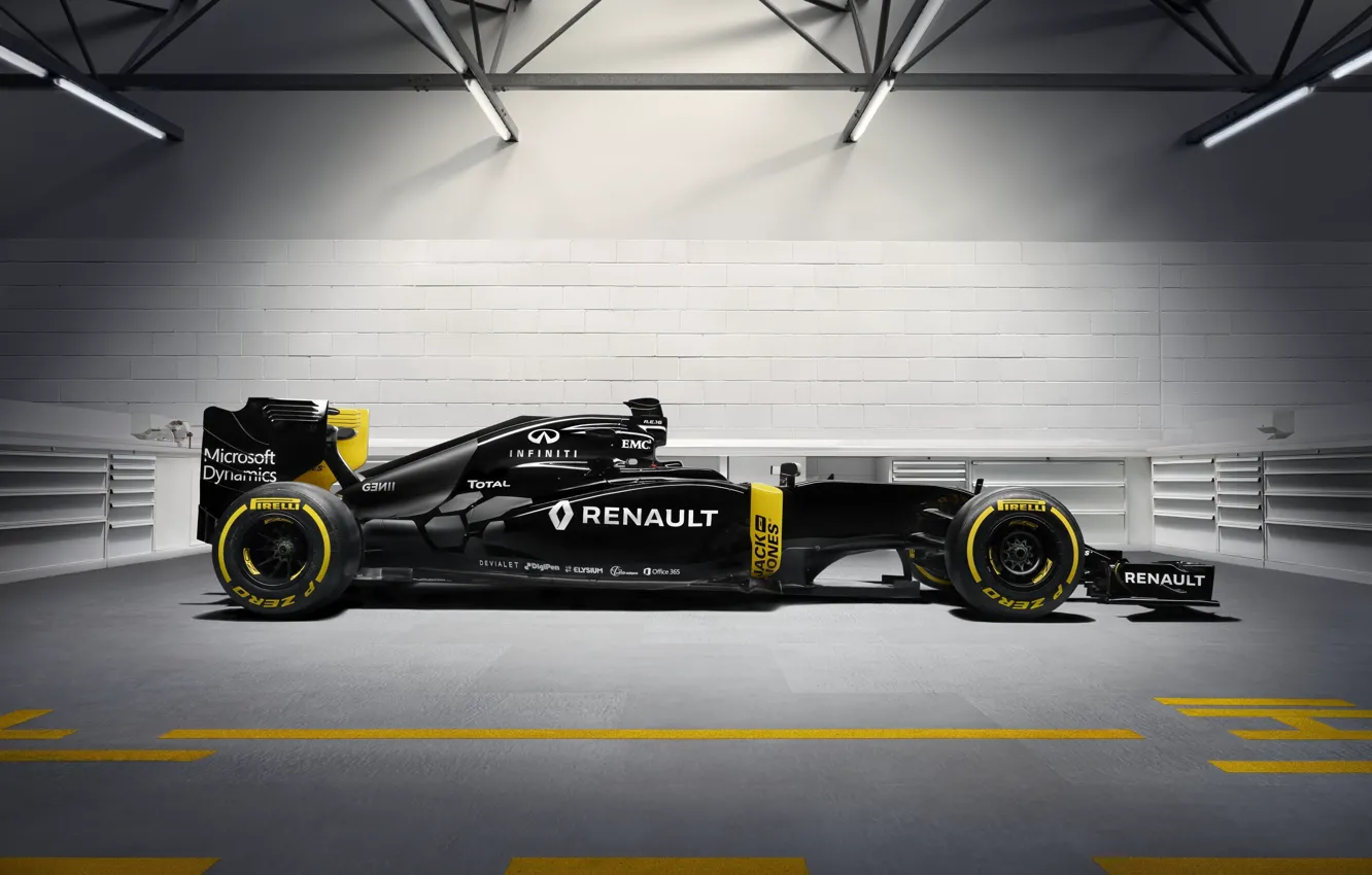 Photo wallpaper The car, The French, Renault R.S.16