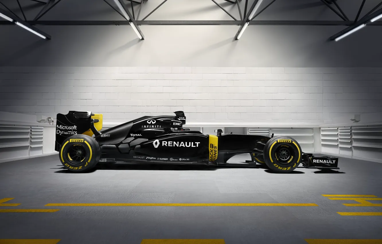 Photo wallpaper the car, the Frenchman, Renault R.S.16