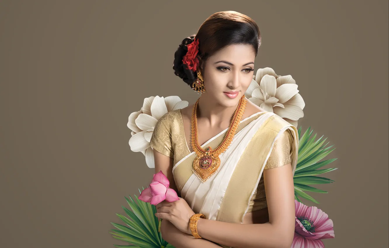 Photo wallpaper girl, hot, sexy, fashion, eyes, smile, beautiful, figure