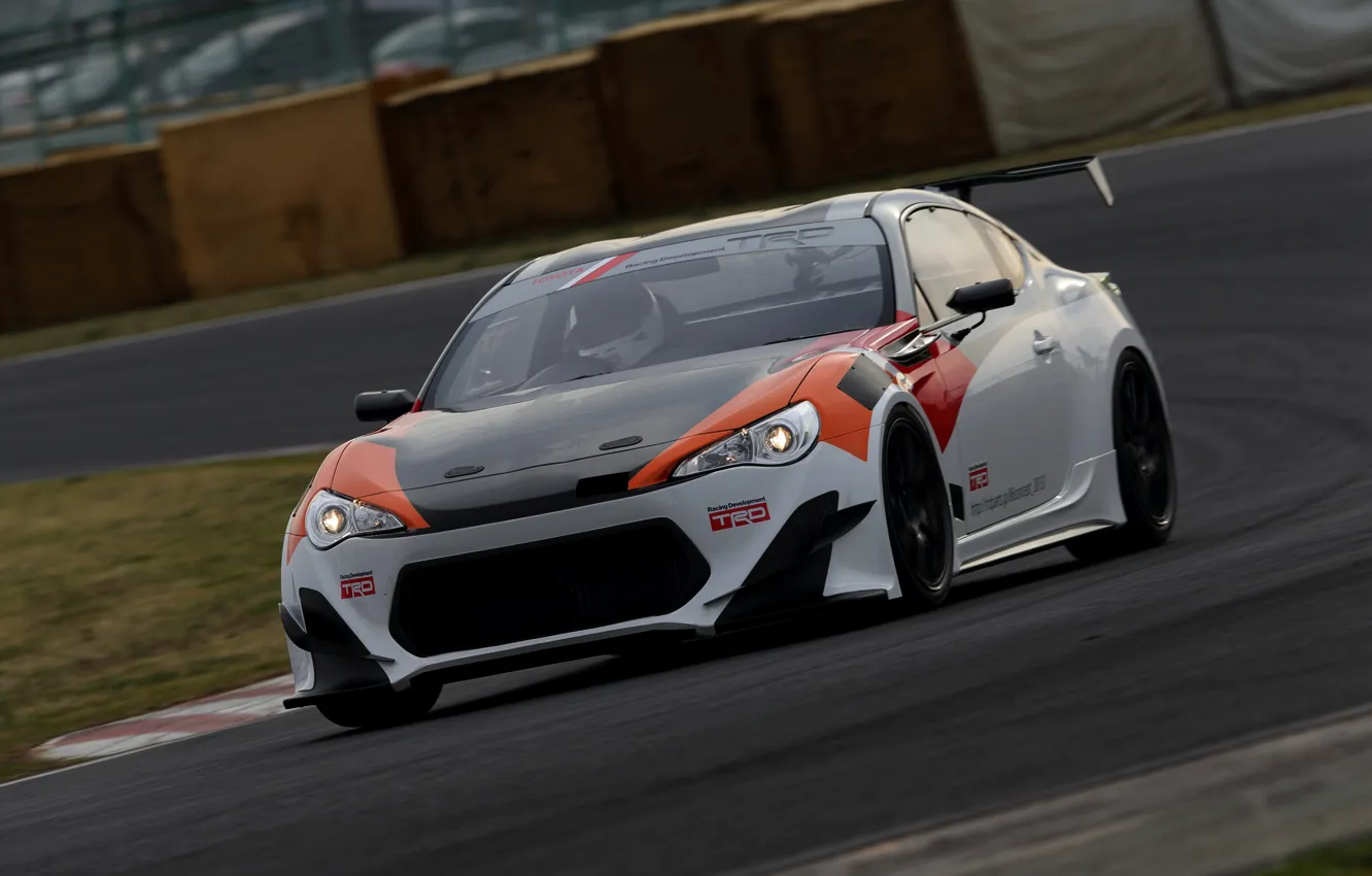 Photo wallpaper Toyota, track, GT86, 2013, TRD, Griffon Project