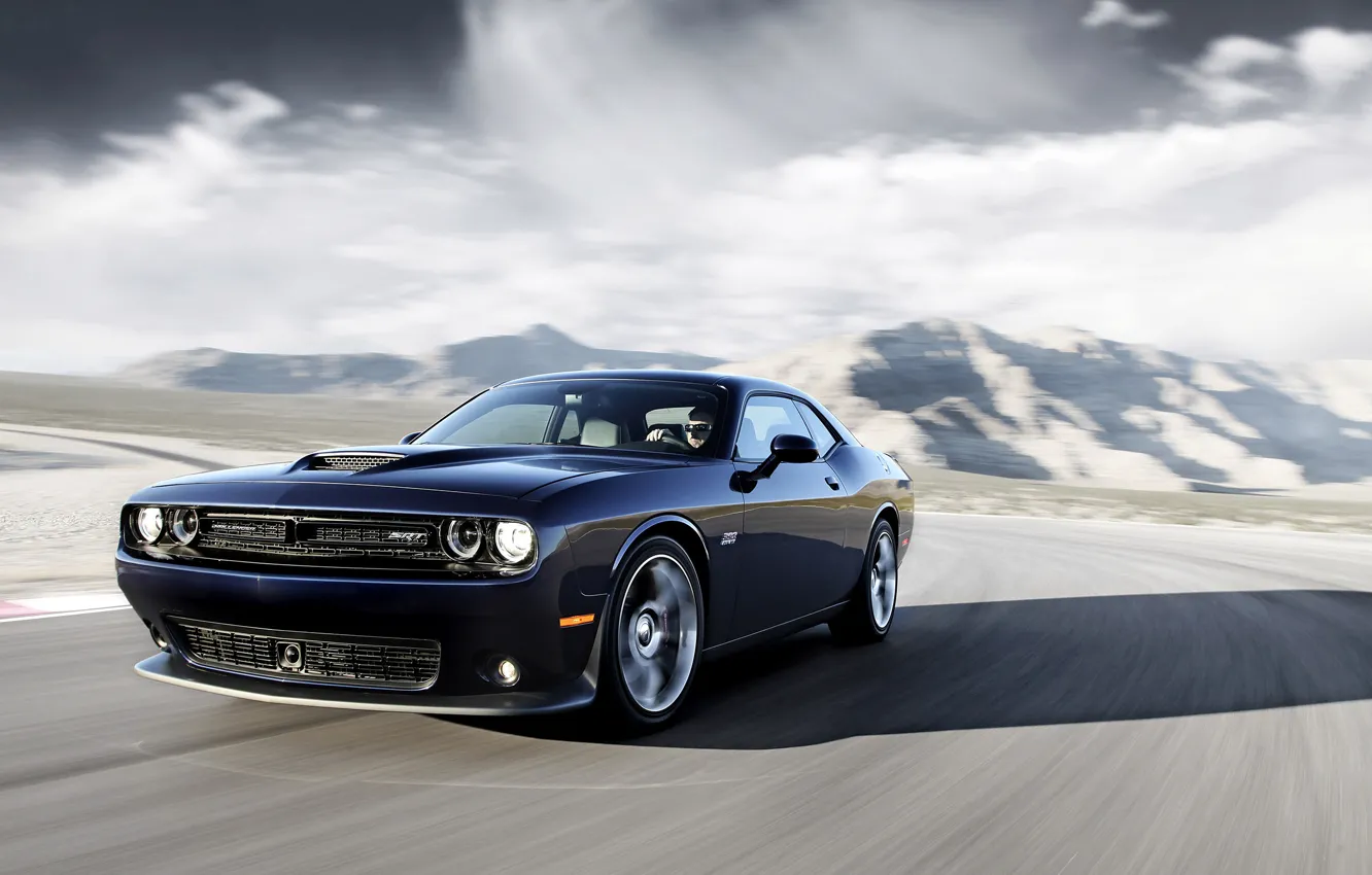 Photo wallpaper Dodge, Challenger, Hellcat, SRT, 2015