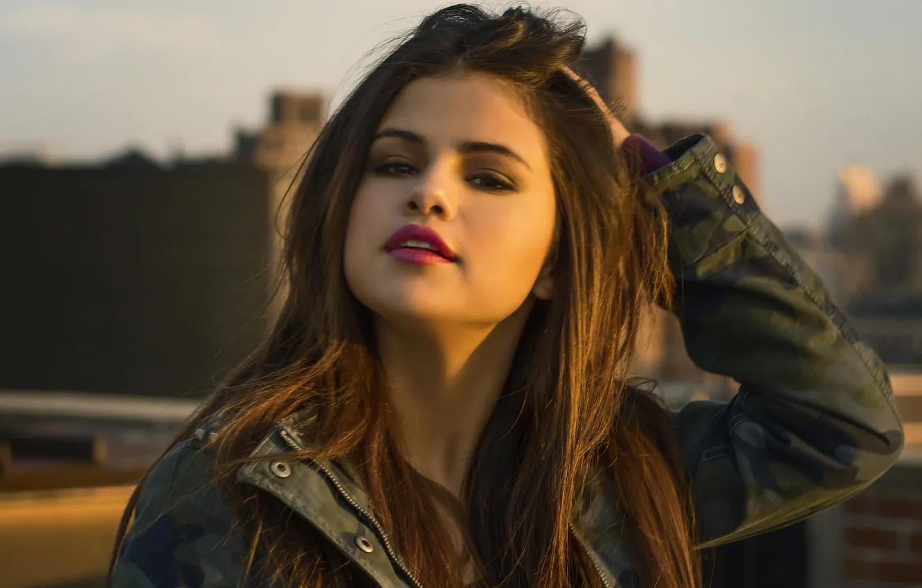 Photo wallpaper look, girl, Selena Gomez, Selena Gomez