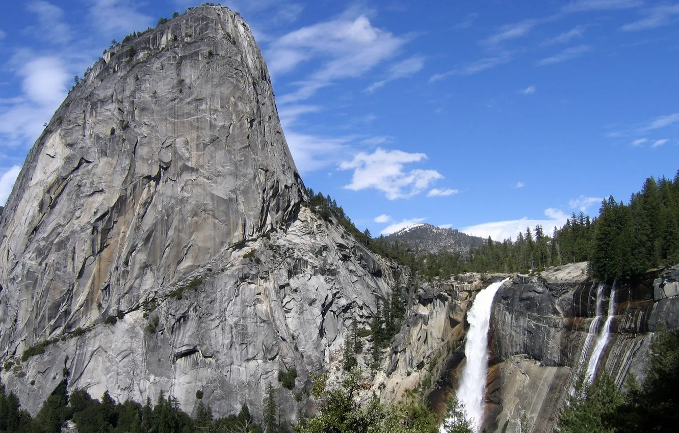 Photo wallpaper the sky, landscape, rocks