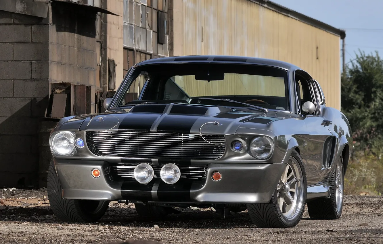 Photo wallpaper Mustang, Ford, Shelby, GT500, Eleanor, 1967, Cobra