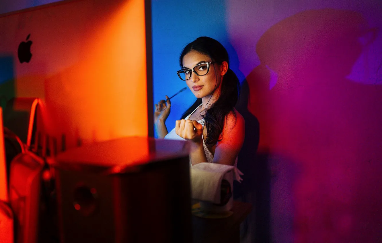 Photo wallpaper colors, girl, view, people, cute, Buggy, Image