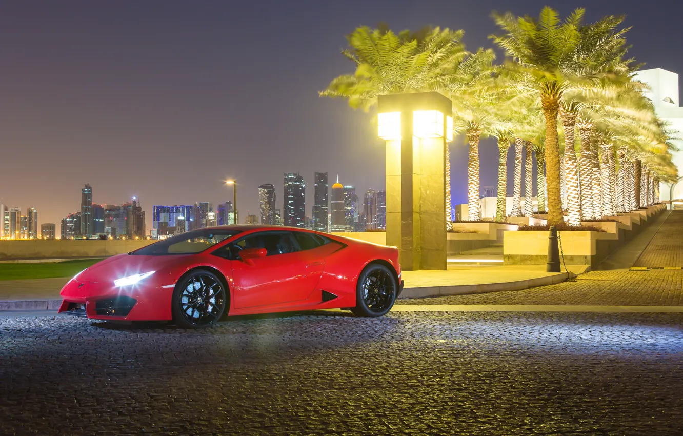 Photo wallpaper Lamborghini, Lamborghini, Huracan, hurakan, LP 580-2