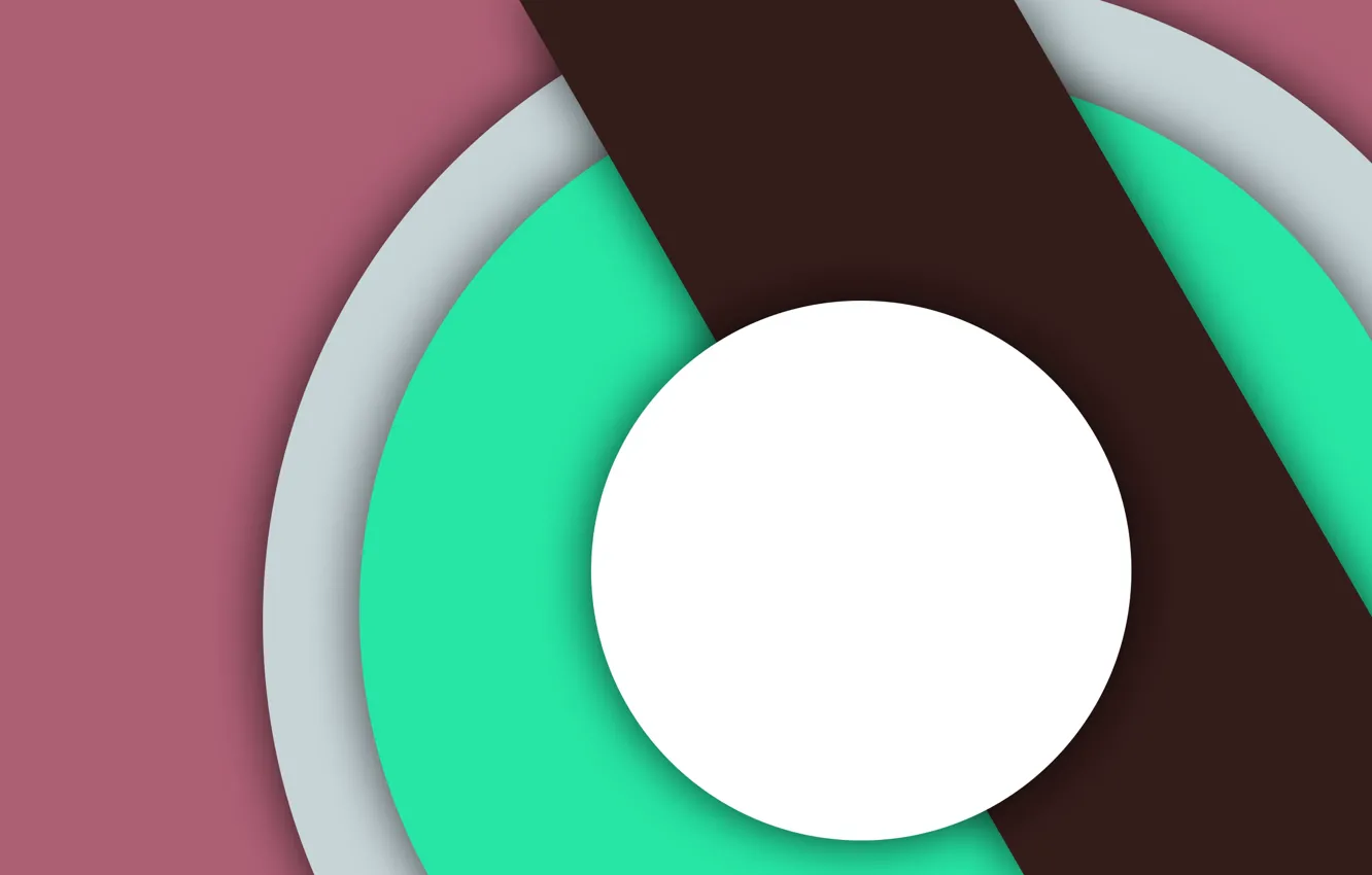 Photo wallpaper white, circles, abstraction, pink, line, geometry, green, design