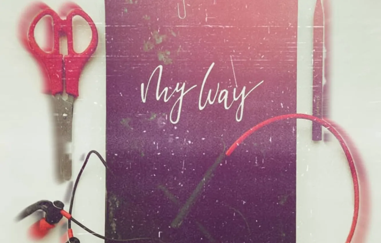 Photo wallpaper minimalism, texture, different