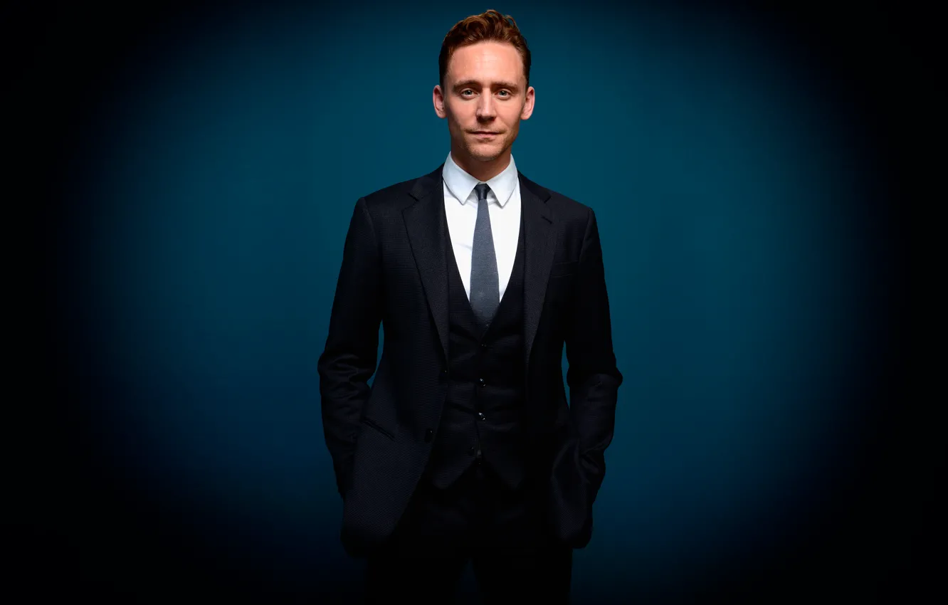 Photo wallpaper background, actor, Tom Hiddleston