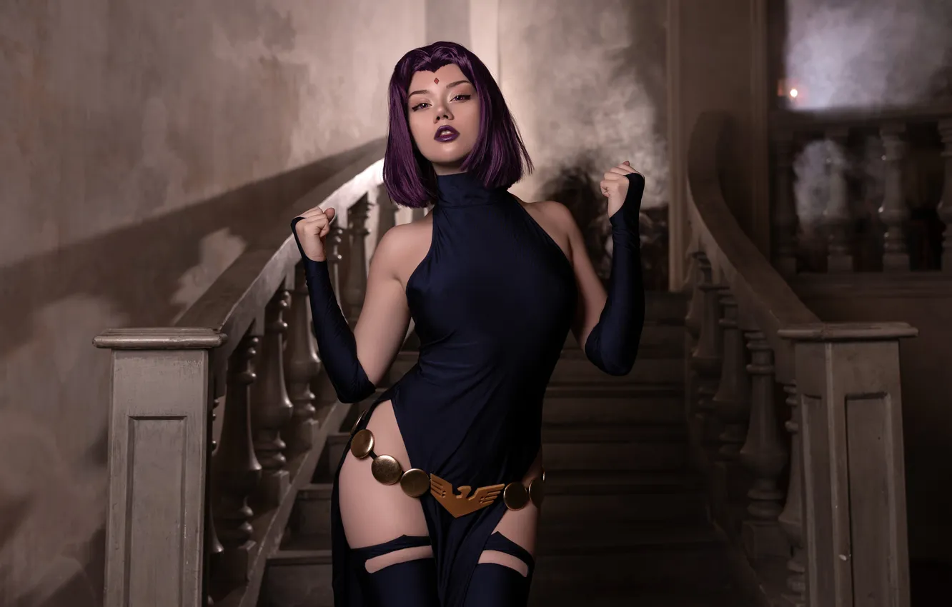 Photo wallpaper look, eyes, cosplay, lips, cosplay, Anastasia Komori, Cosplay Girl