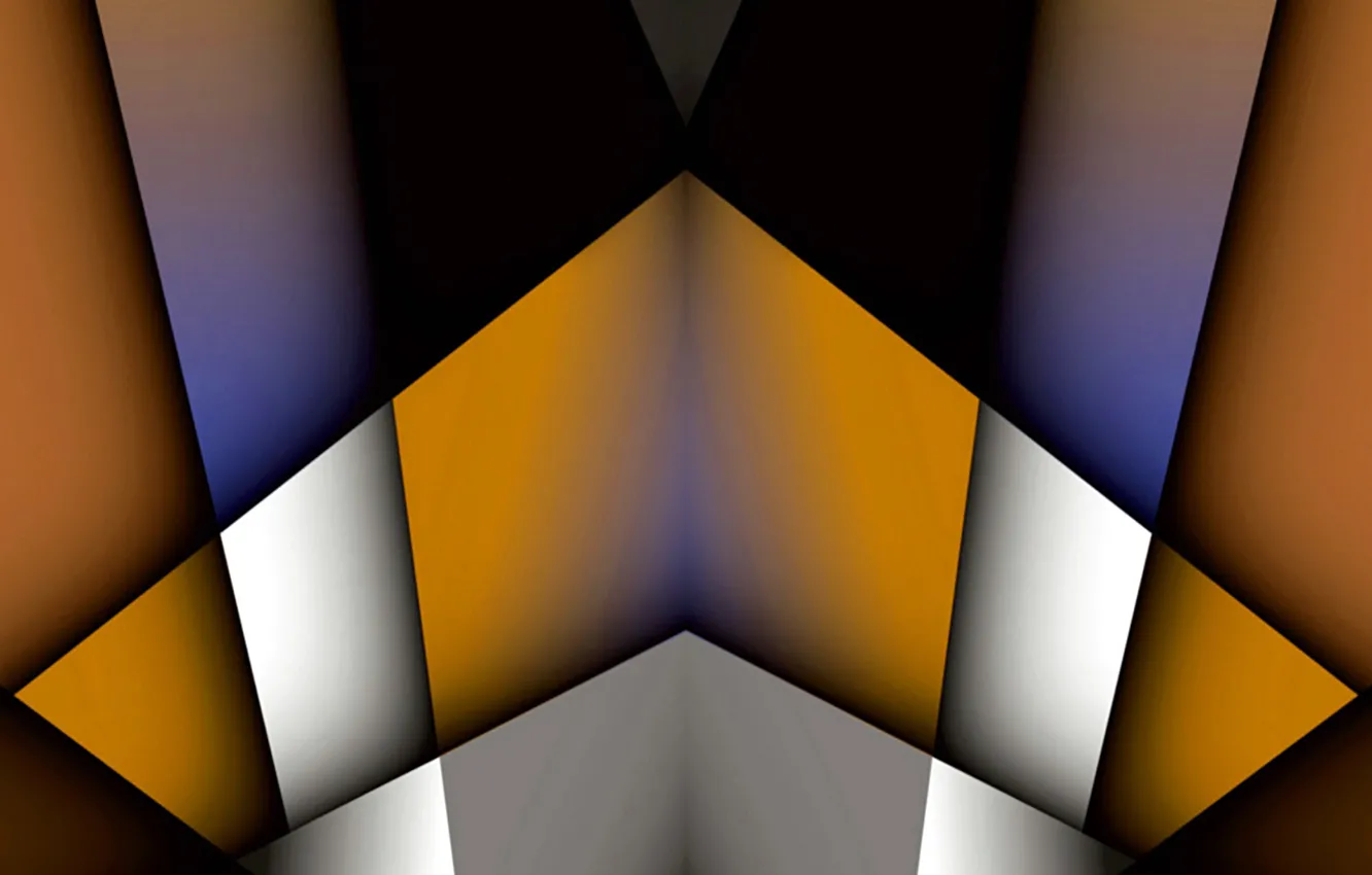 Photo wallpaper abstract, shadows, figure