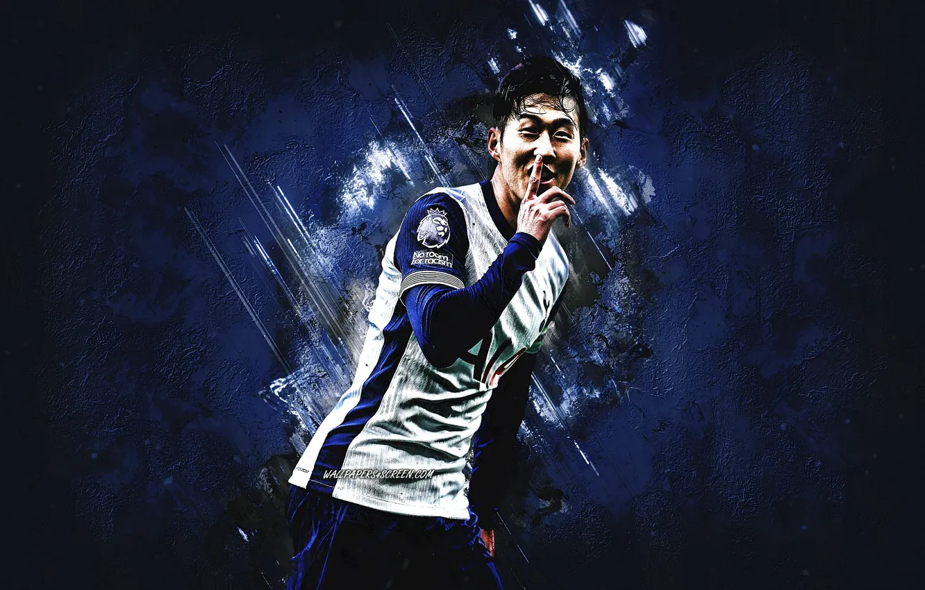 Photo wallpaper football, soccer, Tottenham, Spurs, Korea, Son, Son Heung-Min