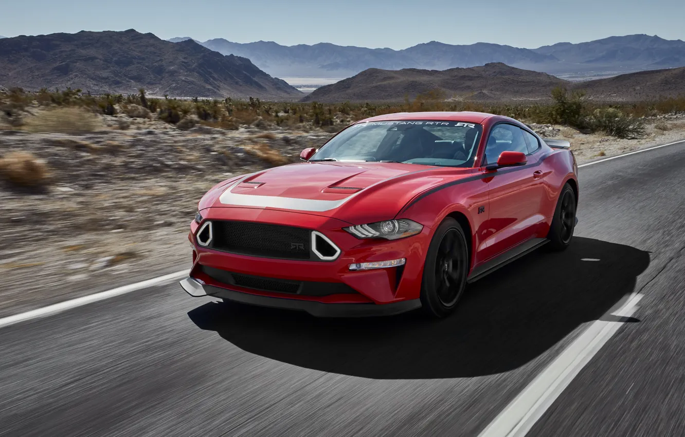 Photo wallpaper Mustang, Ford, 2019, Series 1 Mustang RTR
