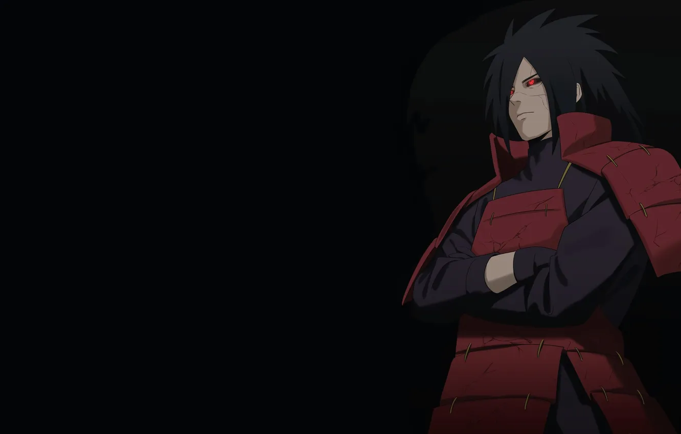 Photo wallpaper armor, Naruto, Naruto, Uchiha, Madara Uchiha