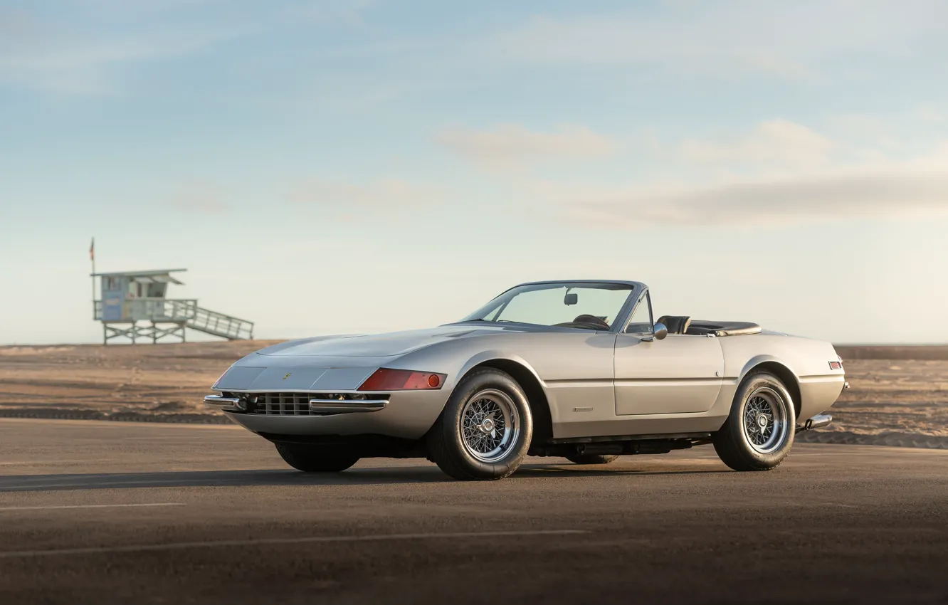 Photo wallpaper 1971, Ferrari, 365, Ferrari 365 GTS/4 Daytona