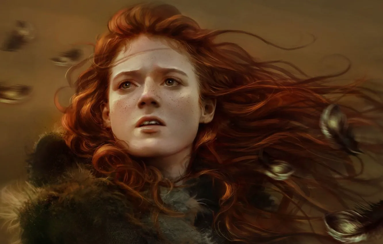 Photo wallpaper The series, Game Of Thrones, Game of Thrones, Ygritte, Igritt