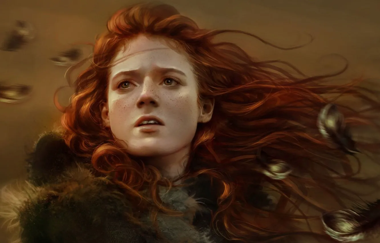 Photo wallpaper the series, Game of Thrones, Game of thrones, Ygritte, Igritt