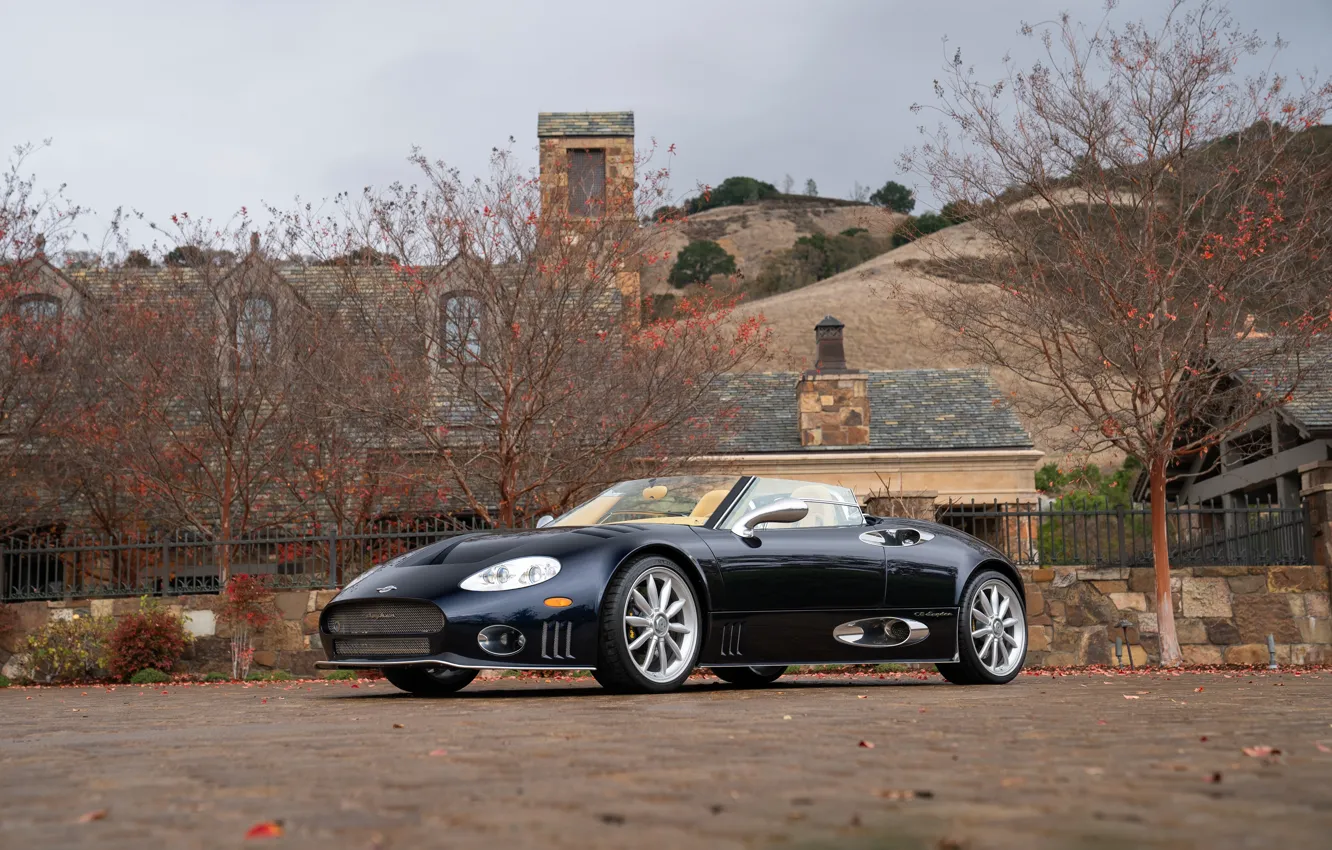 Wallpaper car, trees, Spyker, C8, Spyker C8 Spyder for mobile and ...