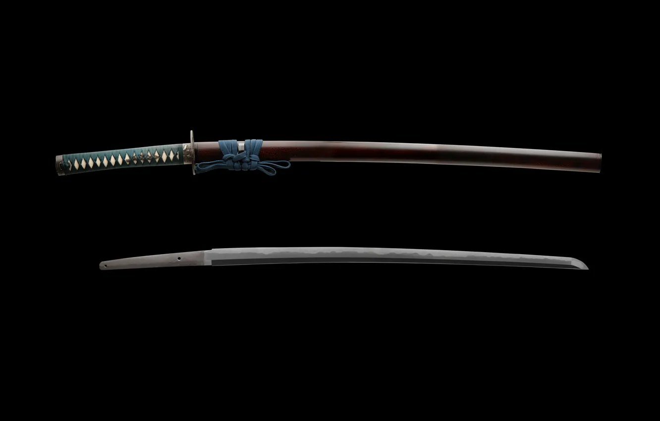 Photo wallpaper sword, katana, Japan, samurai