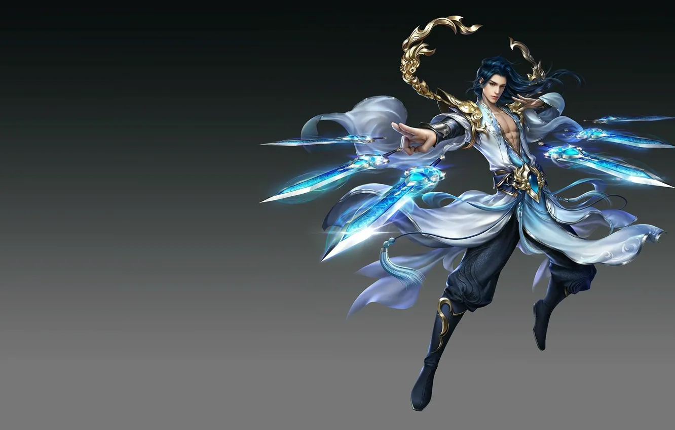 Photo wallpaper weapons, the game, art, costume, assassin, character