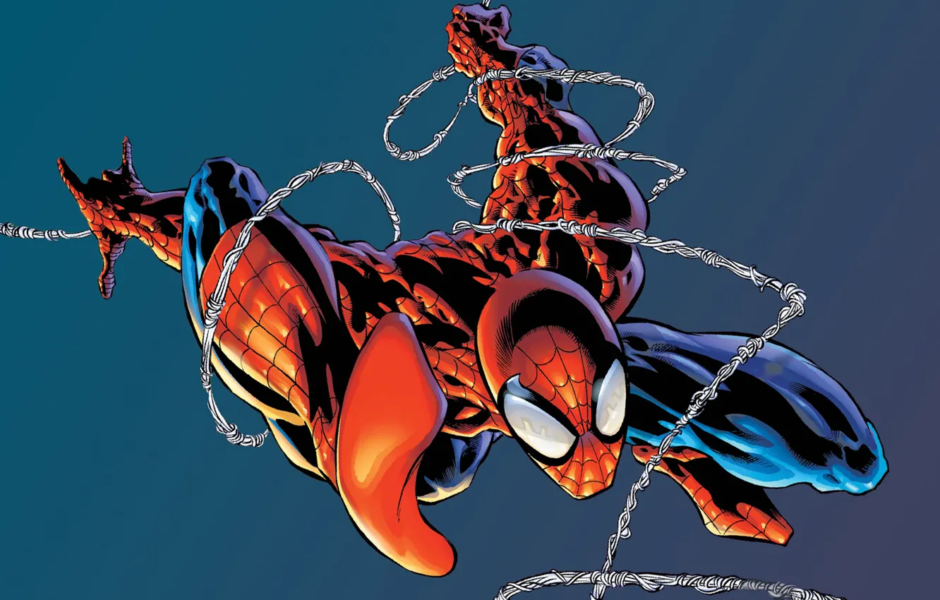 Photo wallpaper background, marvel, comic, comics, marvel, Spider-Man, Spider-Man