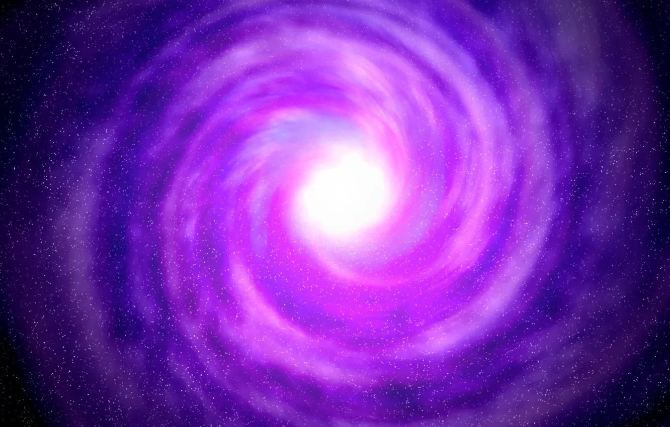 Photo wallpaper space, violet, black hole