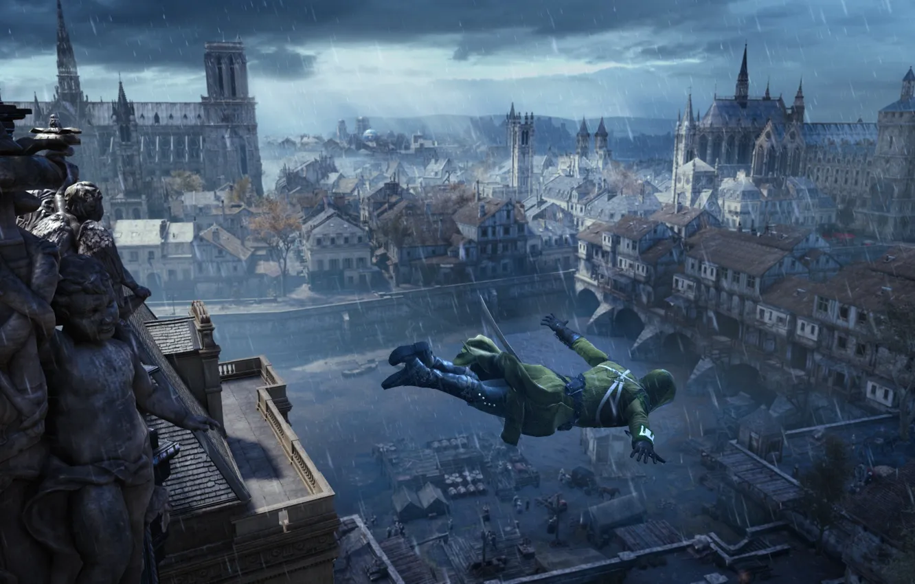 Photo wallpaper game, unity, Arno, assassin`s