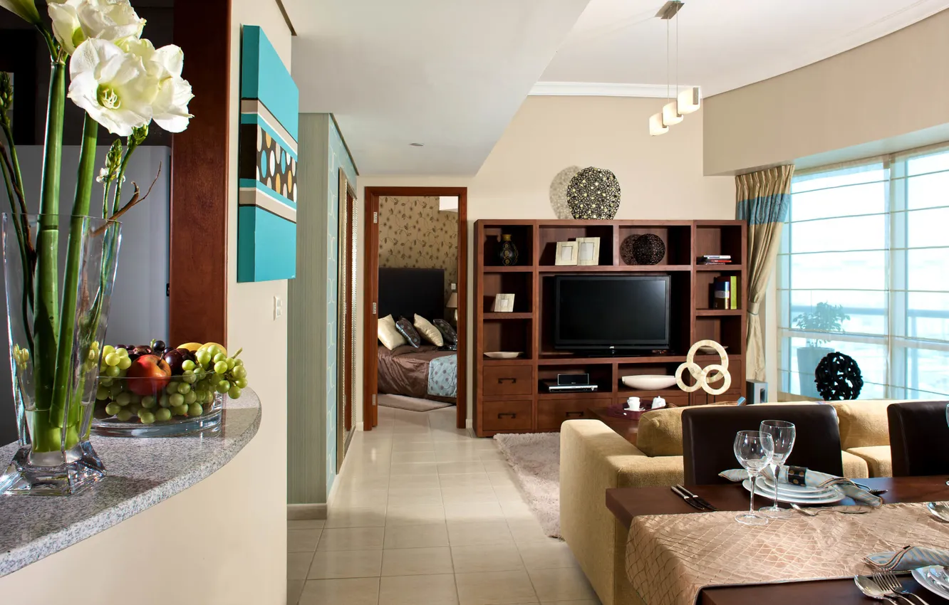 Photo wallpaper design, style, Villa, home, interior, apartments