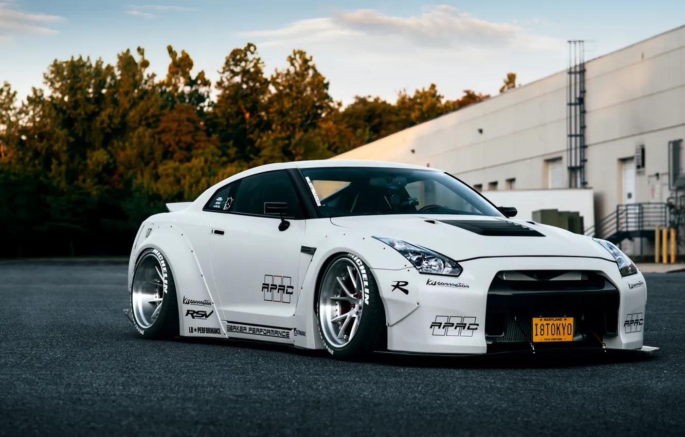 Photo wallpaper Nissan, Nissan, GT-R, Nissan GT-R