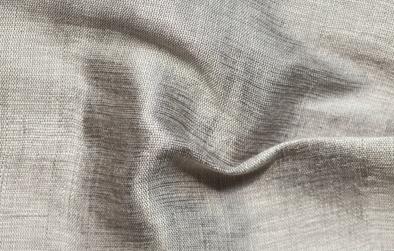 Photo wallpaper grey, silk, silver, fabric, softness, folds, silk, textiles