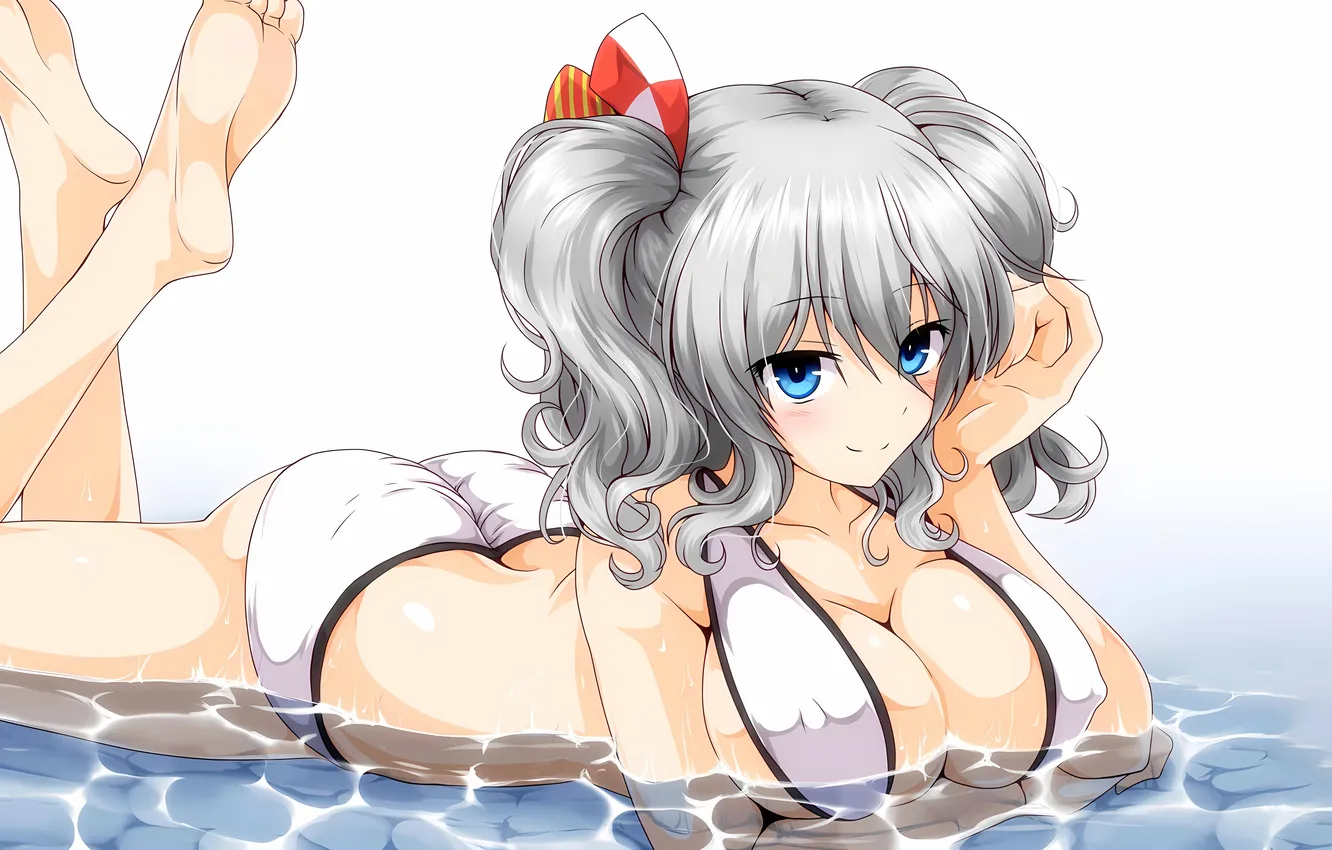 Photo wallpaper girl, sexy, ass, cleavage, long hair, legs, boobs, sexy girl