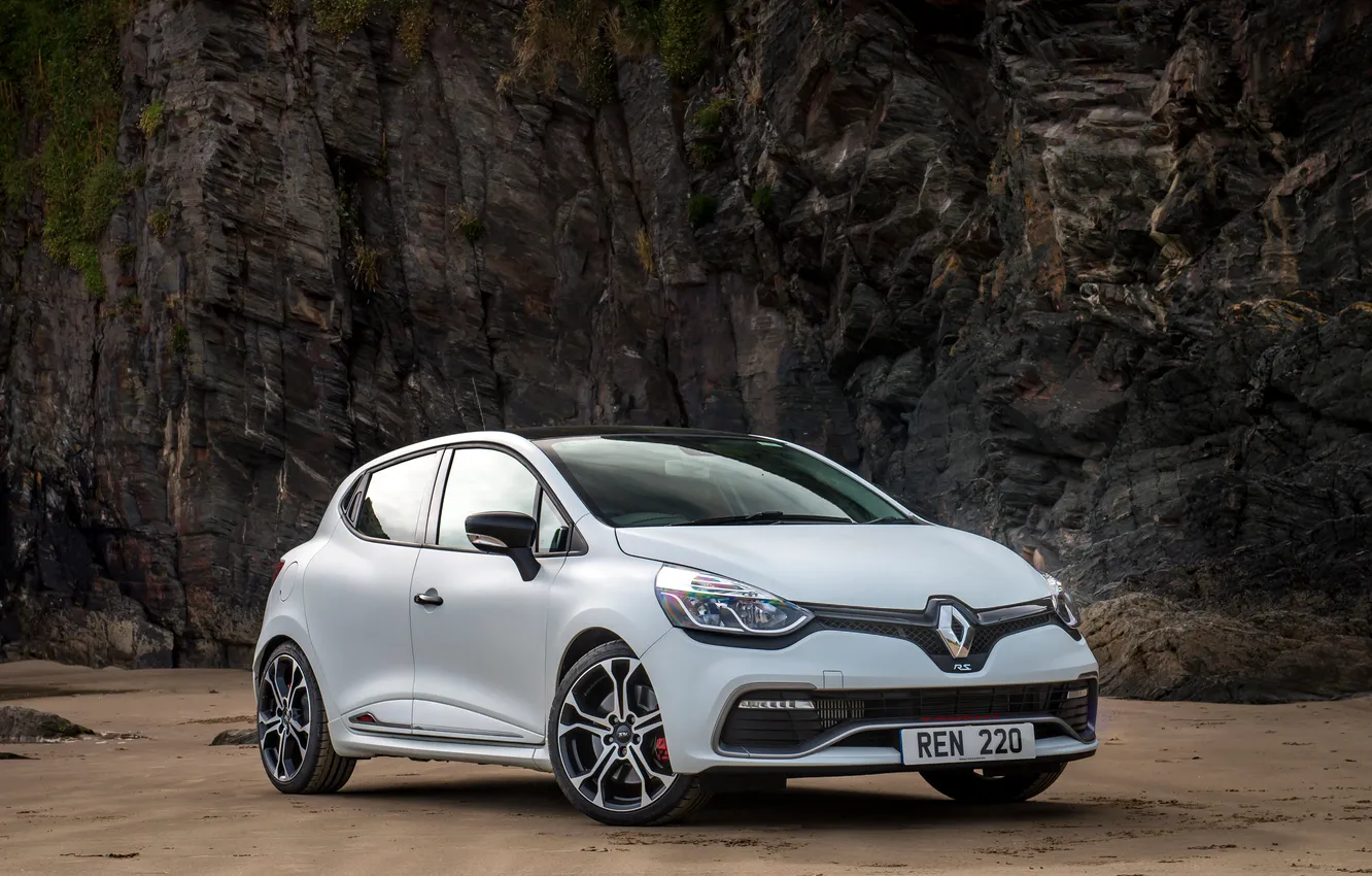 Photo wallpaper Renault, Clio, Reno, Trophy, 2015, Clio, Renaultsport